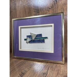 Framed Stained glass Original Art Royal Oak Michigan Marsha’s Stained Glass